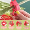 4Pcs Runner Bean Slicer, Runner Bean Stringer, Manual Vegetable Prep