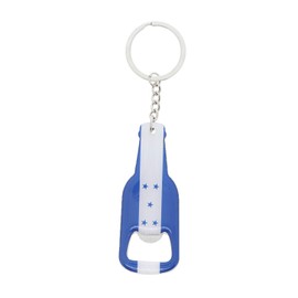 Honduran Flag Beer Bottle Opener Keychain - 1 Piece