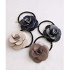 VINGTAINE H7342-MOC-HGOM Camellia Color Hair Elastic Pony Hook Hair Cuff