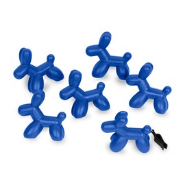 Little Pup 96603-6PK Ocean Splash Scent, Car Air Freshener, Clips to A/C Air Vent, Alcohol-Free Fragrance Oil, Non-Hazardous and Non-Toxic Plastic, Set of 6