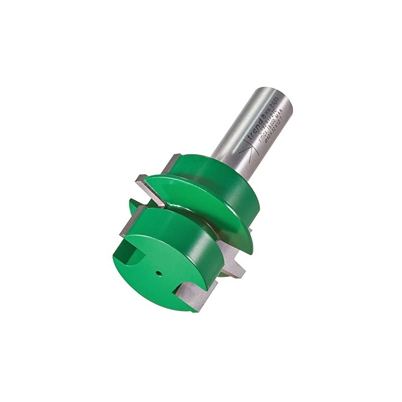 Trend CraftPro Jointing Offset Tongue and Groover Router Cutter, 1/2