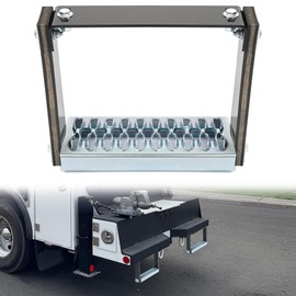 HECASA Universal Heavy Duty Cable Step 13" W x 11" H, Truck Bed Ladder, Load Capacity 350lbs, Non-Slip and Friction