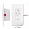 53T Ceiling Fan Wall Remote Control 4DIP Switch for Harbor