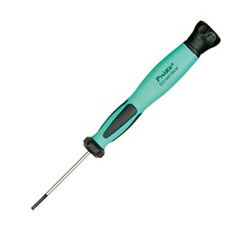 Pro39;skit SD-083-S3 Non-magnetic Precision Ceramics Driver Slotted ESD Precision Screwdriver - 2.0x50mm