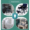 GFERTRE Oversize Soft Toilet Cover Seat,Bedside Commode Cushion for Toilet/Shower/Bedside,Double