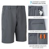 Bassdash FP01M Men's 10.5 Inch Angel Shorts Quick Dry UPF