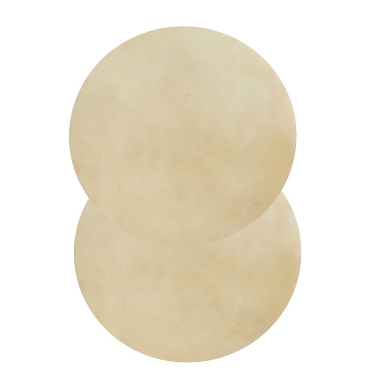 2pcs Drum Head Sheepskin Consistent Clear Sound for African Bongo