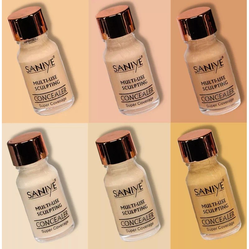 Saniye Corrector Líquido Multi Usos Super Cobertura 15ml