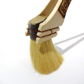 Hake City Brush, Best White Long Hair 1.1 inch (28 mm), 1 Piece High Quality Goat Hair, For Painting