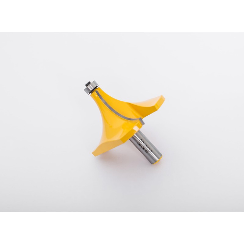 Boomway Roundover Router Bit, 1-1/2'' Radius 1/2'' Shank, Round Over