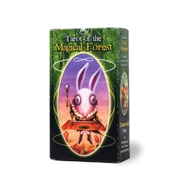 Tarot Cards, 78 Cards, Rider Edition, Tarot of the Magical Forest, Japanese Instruction Manual Included (English Language Not Guaranteed)
