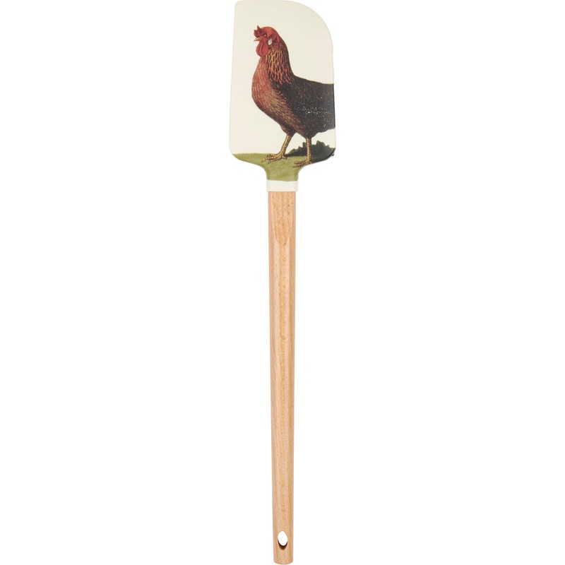 Primitives by Kathy double-sided silicone novelty cooking spatula/Farmhouse Collection/vintage art