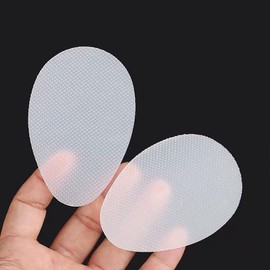 12 Pcs Adhesive Shoe Sole Protectors Grips Non Slip Shoe Pads Shoe Sole Bottom Stickers High Heel Bottom Pads Sole Cushion Pads for Boots Clear