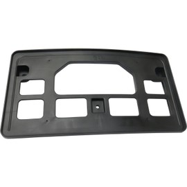 I-Match Auto Parts Front License Plate Frame Bracket Tag Holder, Black Textured Finish PP Plastic for 2015 2016 2017 Acura TLX 71145TZ3A00 AC1068101