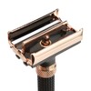 Shaving Handle Metal Safety Double Edge Reusable Shaving Long Handle