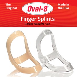 3-Point Products Oval-8 Finger Splint, Support and Protection for Arthritis, Trigger Finger or Thumb, and Other Finger Conditions, Size 12 (Pack of 1)