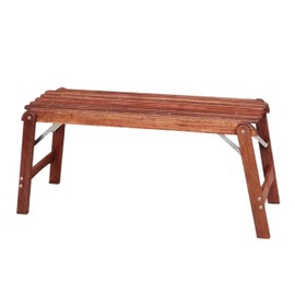 BYER OF MAINE Pangean Outdoor Bench - Indoor or Outdoor Furniture - Foldable Bench - 20 lbs - 14.5 x 40 x 18.5 Inches H