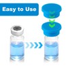 Lekgavd 6pcs Protective Vial Caps for 3ml Glass Vials, 6