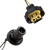 HIMARKLIF 2 Pcs Headlight Headlamp Socket Wiring Harness Compatible with