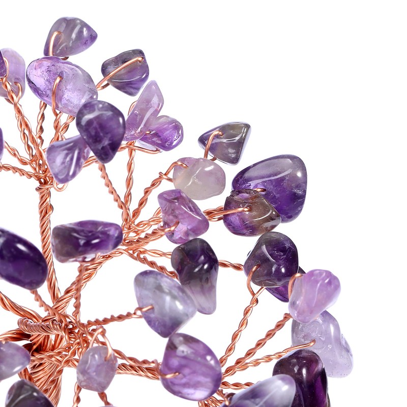 CrystalTears Feng Shui Decorative Tree of Life Handmade Wire Wrap