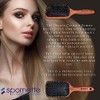 Spornette Deville Cushion Paddle Brush - Cepillo de cerdas de