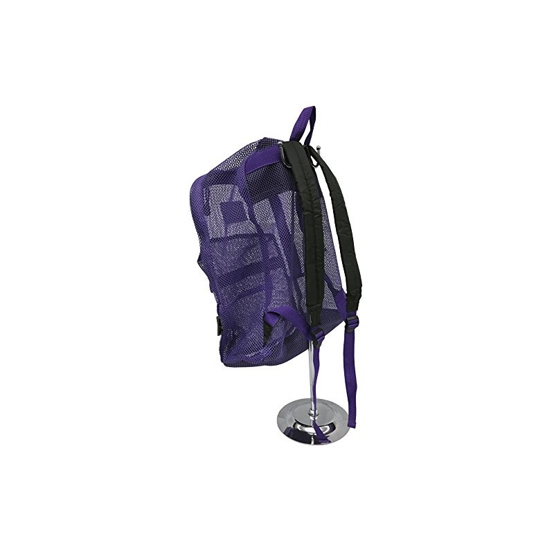 Track 17" Mesh Backpack (Purple)