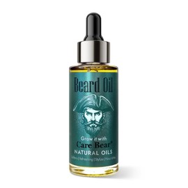 CareBear Grow It with Care Beard Oil for Men - Premium blend of 8 natural oils for healthy beard growth 50ml; Nourish and strengthen your beard