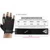RDX Weight Lifting Gloves, Additional Stretchable Long Wrist Support, Full