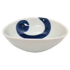 Hasami Ware Koso Kiln Transformation Salad Bowl Swirl Crest