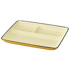 Lunch Plate Dividers Rectangular Microwaveable Dishwasher Safe Made in Japan natule Meal Plate natyu-ru