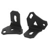 2 PCS Rear Pillar Mount Iron Adjustable Whip Light Flag