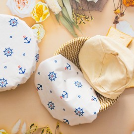 Cotton Rope Banneton Proofing Basket Set, 2 Pieces, 10 Inch Handmade Round Proofing Basket for Bread Baking, with Liner, Cloth Cover, Used for Fermentation and Storage of Sour Bread