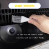 Tovyzalg 2-in-1 Bird Cage Cleaning Brush & Poop Remover with