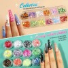 BTYBOX;Strass de Uñas;Decoración para Uñas Decoración De Uñas 11440pcs Rhinestones