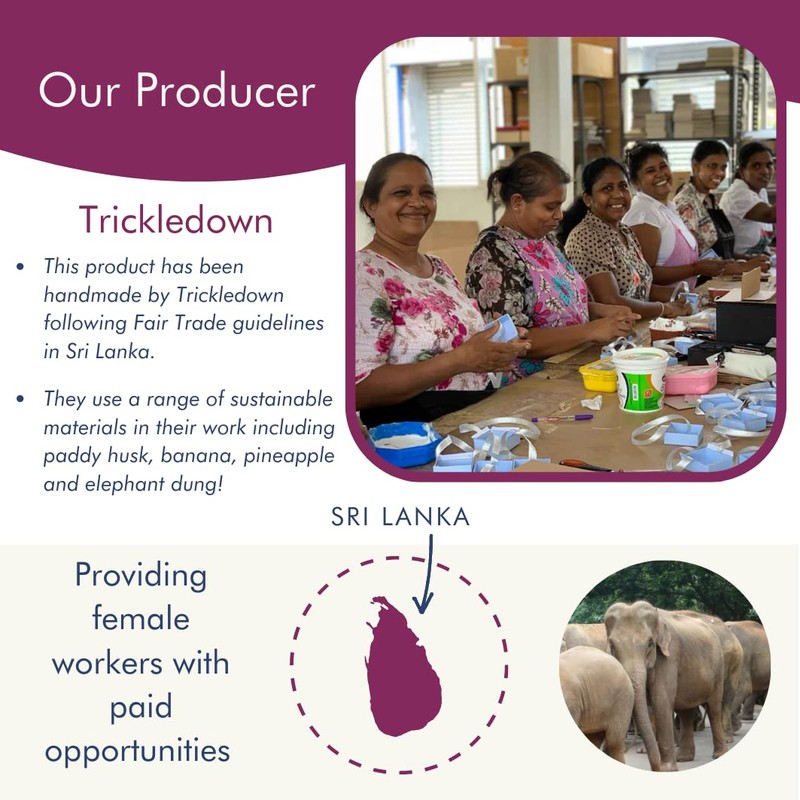 Elephant Dung Notebook | Handmade, Fair Trade & Eco Friendly