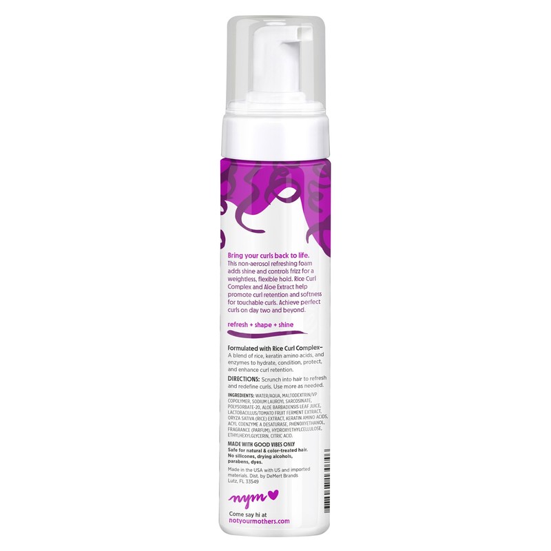 Not Your Mother’s Curl Talk Refreshing Curl Foam-8 oz 236