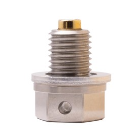 GoldPlug | Made in USA | Stainless Magnetic Drain Plug | Fits Most Honda Motorcycles | M12x1.5 | MP01 | SW03 Washer Included |