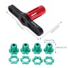 4 Set 17mm Hex Nuts Splined Wheel Hubs with Removal