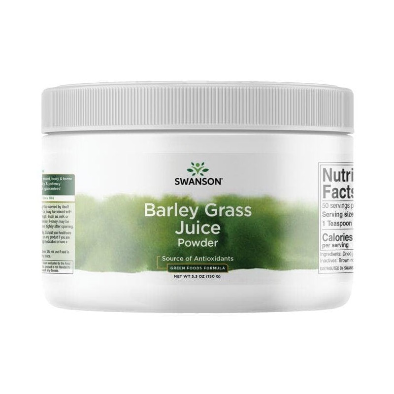 Swanson GRN Barley Grass Juice PWD 5.3 OZ