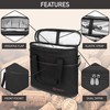 OPUX 3 Bottle Wine Carrier Tote, Insulated Leakproof Wine Cooler