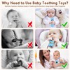 Teething Baby Toys 0-6 Months, Soft Silicone Remote Control Teethers