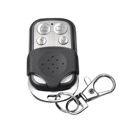 Cloning Remote Control Keychain, Replacement Garage Door Electric Gate, Duplicates and Replaces Original Factory Remote Controls for Vehicle Central Locking Systems, Electronic Garage Doors (Lock)