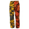 Rothco Two-Tone BDU Pants, Stinger Yellow Savage Orange Camo, X-Small