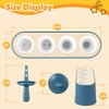 Popsicle Mold Set 4 Pieces Homemade Silicone Popsicle Maker Easy