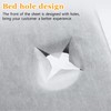 10 Pcs Disposable Fitted Massage Table Sheets with Face Hole