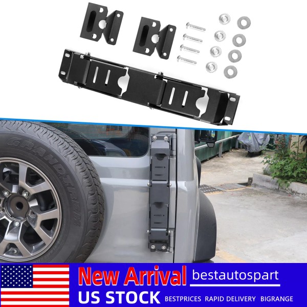 Unbranded 1PCS Black Tailgate Ladder Hinge Foot Pedal Side Step
