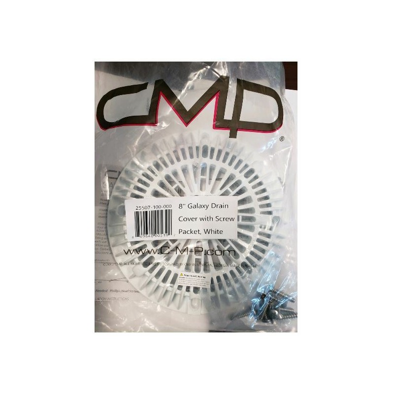 CUSTOM MOLDED PRODUCTS INC Anti-Vortex Main Drain Suction Cover Plate