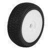 equlup 4 Pcs RC Tires and Rims Front and Rear