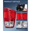 Nilight Taillight Assembly Compatible with 2016 2017 2018 2019 2020