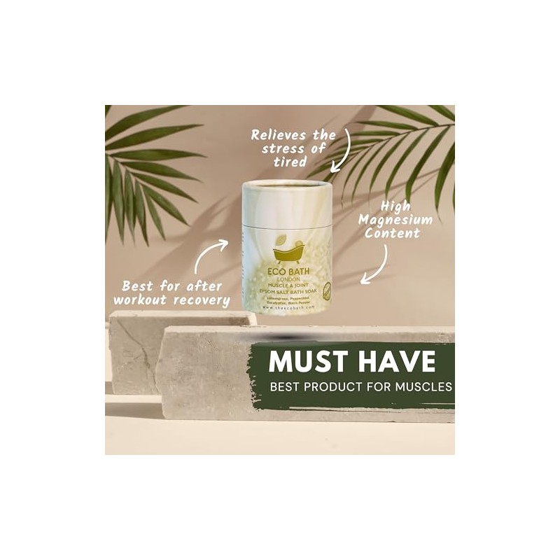 Eco Bath London Epsom Salt Gift Set - 3 x
